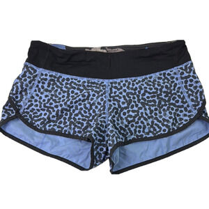 Lululemon Athletica Blue and Black Athletic Shorts